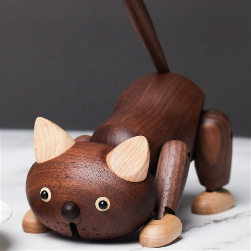 Wooden Animal Cat